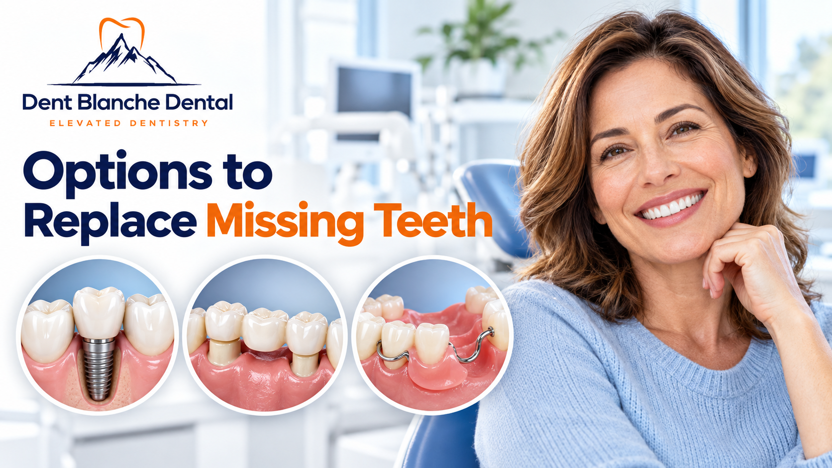 Missing Teeth Replacement Options: All you need to know