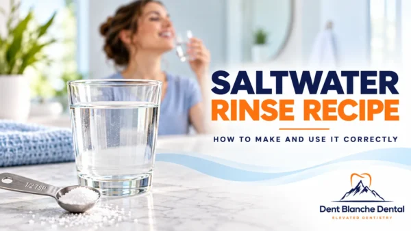 Saltwater Rinse Recipe: How to Make and Use It Correctly